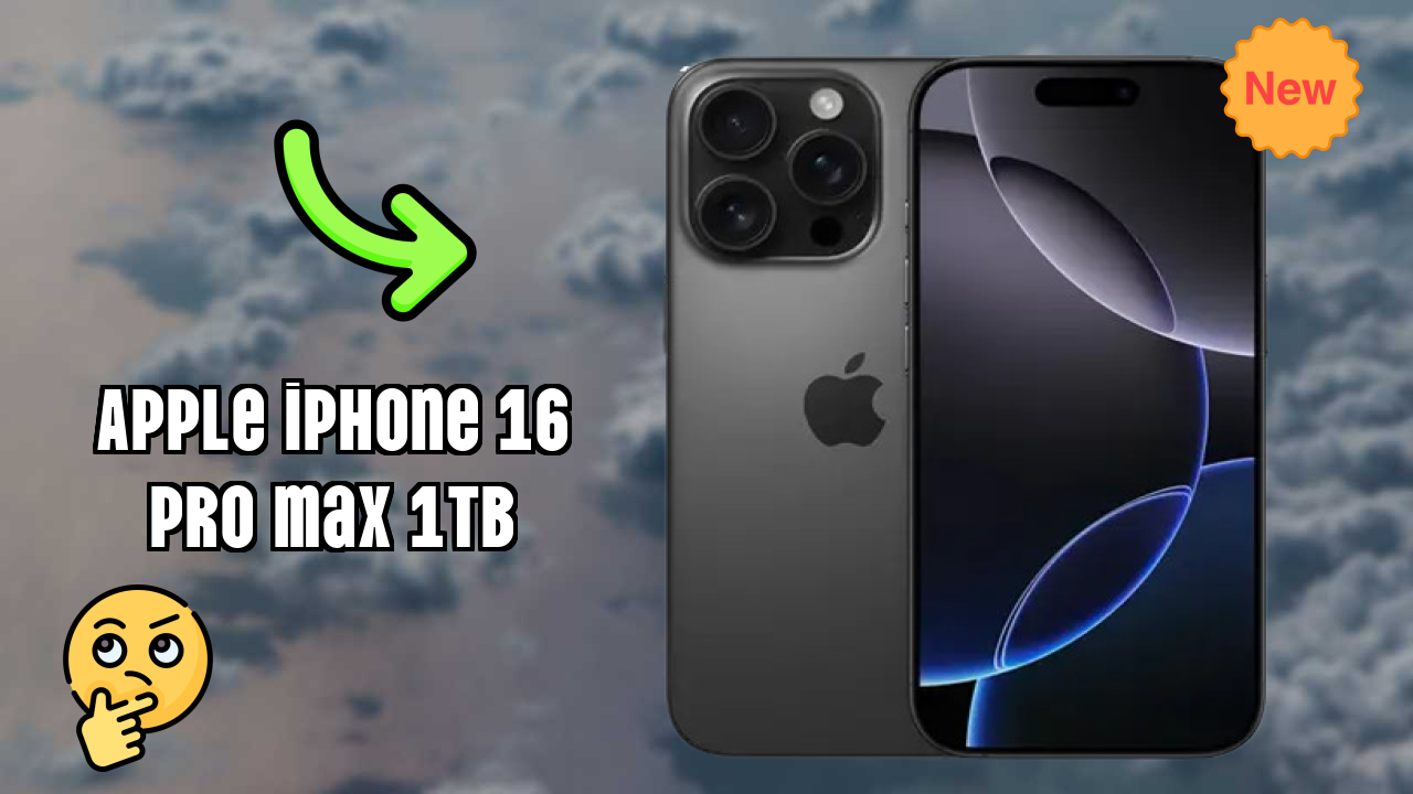 Apple IPhone 16 Pro Max 1TB Display Technology: 6.9 Inches (17.53 Cm) Screen