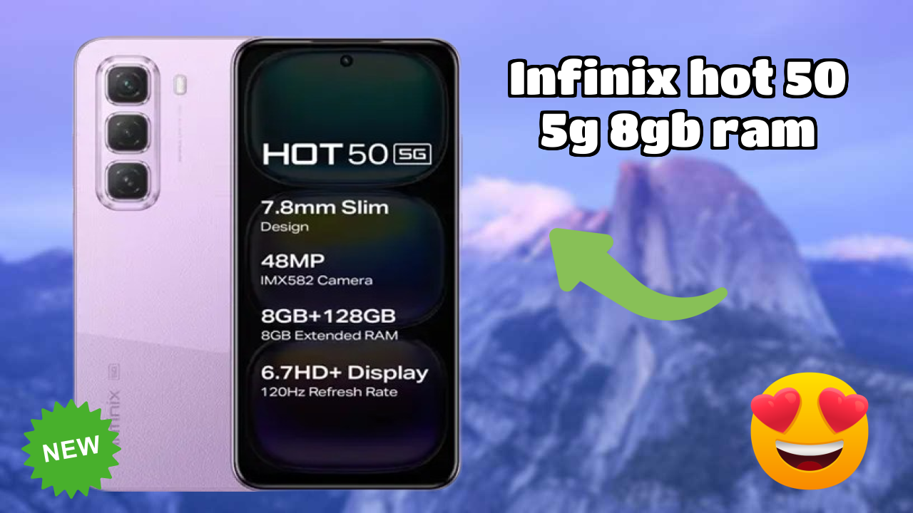 Infinix Hot 50 5G 8GB RAM Review: Is 8 GB RAM Enough for Gaming in 2024?