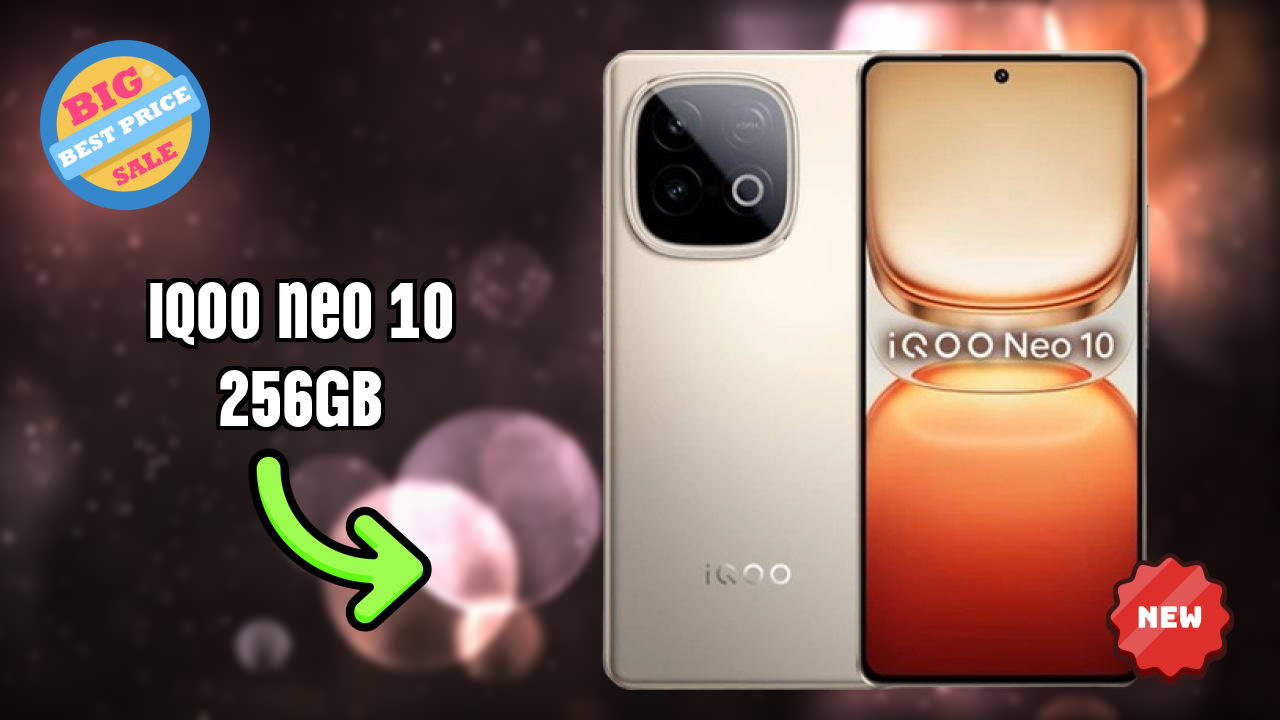 IQOO IQOO Neo 10 256GB - Price Dropped to ₹33,998 Today!