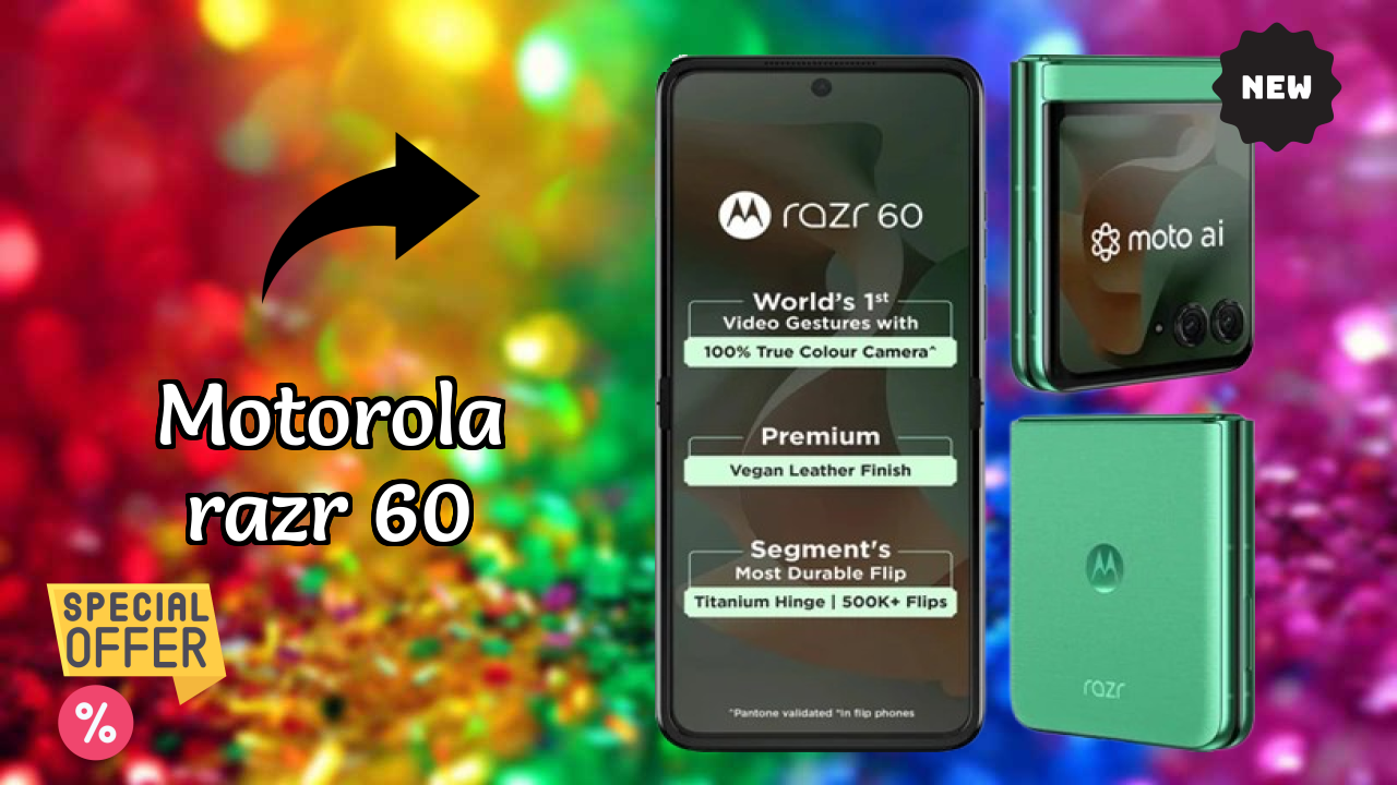 Motorola Razr 60 Display Size: 6.9 Inches (17.53 Cm) Screen Quality