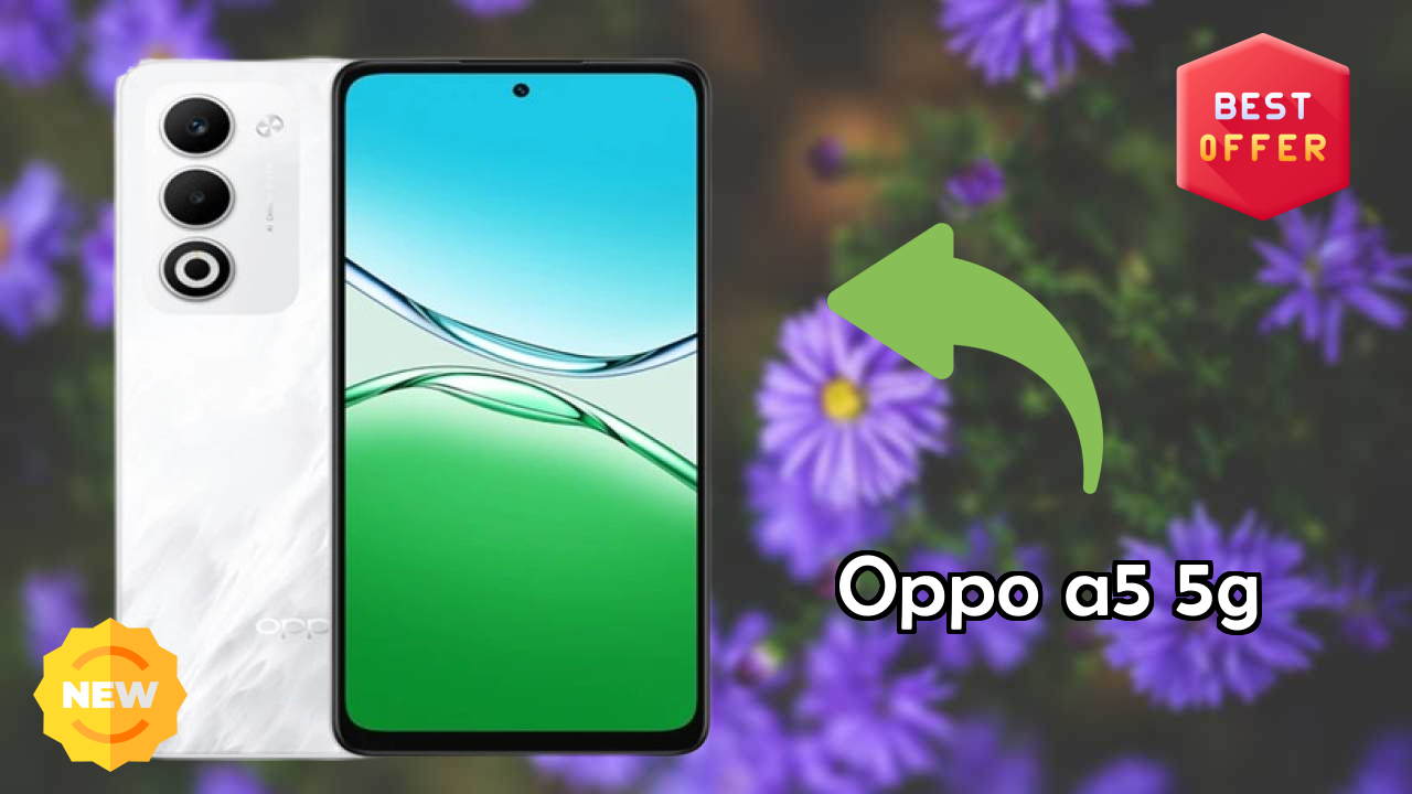 OPPO A5 5G Display Analysis: 6.67 Inches (16.94 Cm) Screen