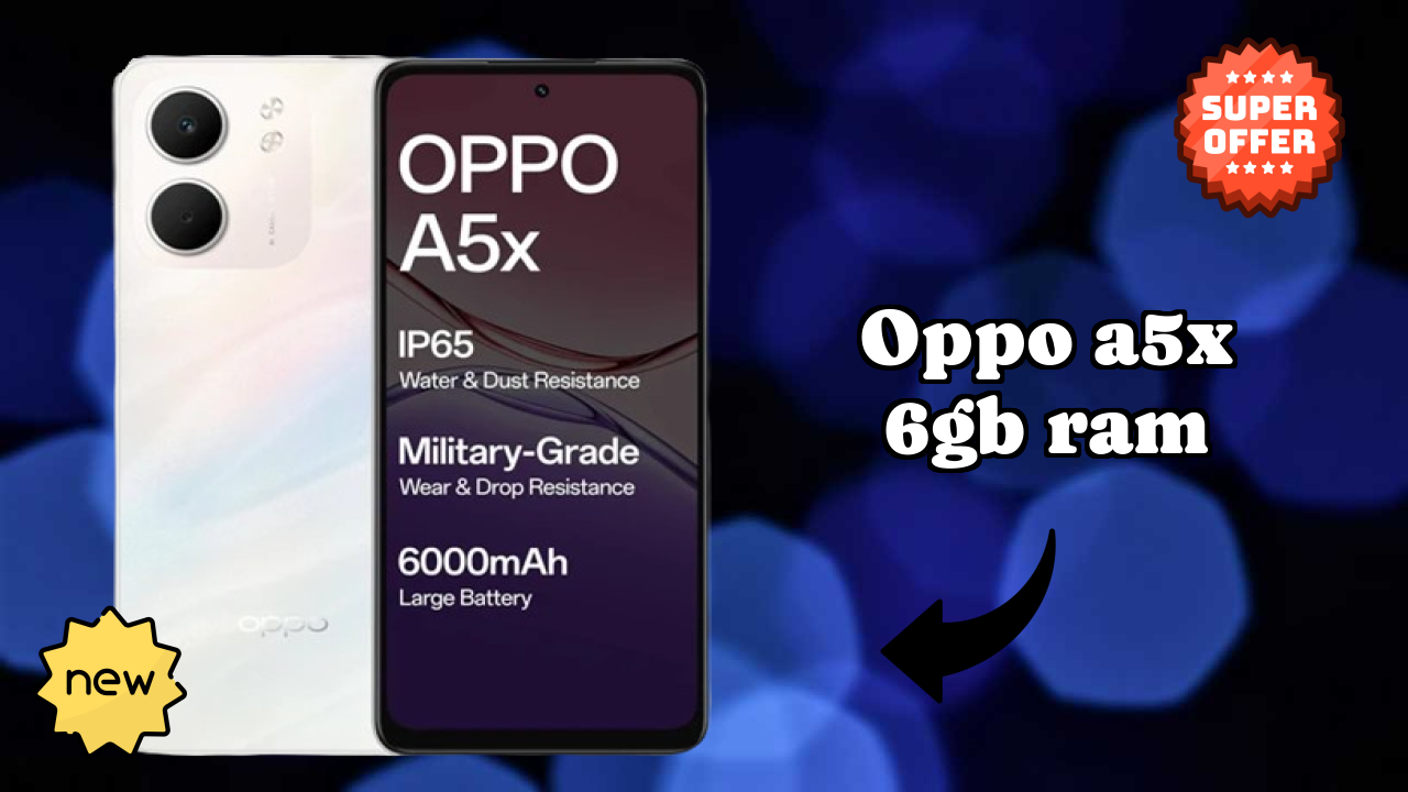 OPPO A5x 6GB RAM Price Review: ₹13,999 Good Investment?