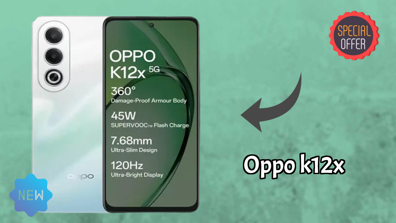 OPPO K12x Display Size: 6.67 Inches (16.94 Cm) Screen Quality
