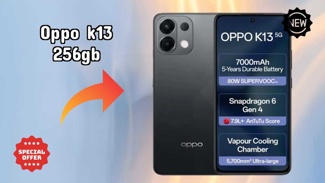 Why Oppo OPPO K13 256GB is Perfect for Content Creators