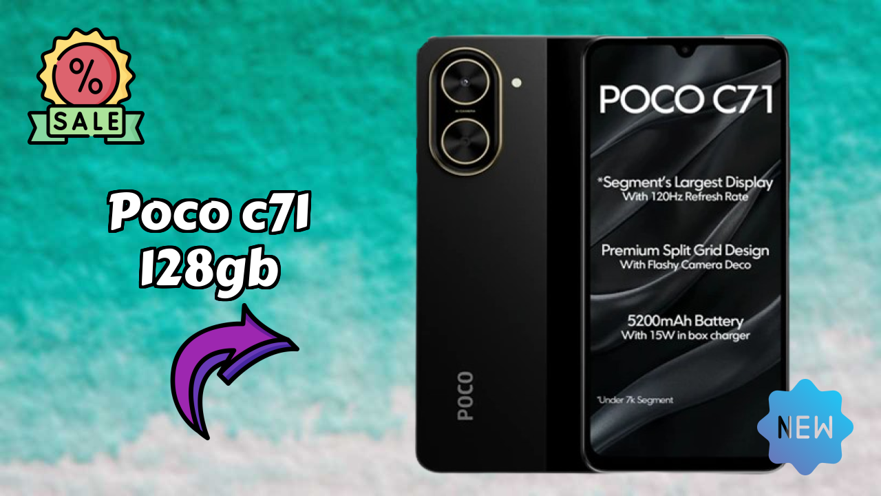 POCO C71 128GB Gaming Performance: Unisoc T7250 FPS Test