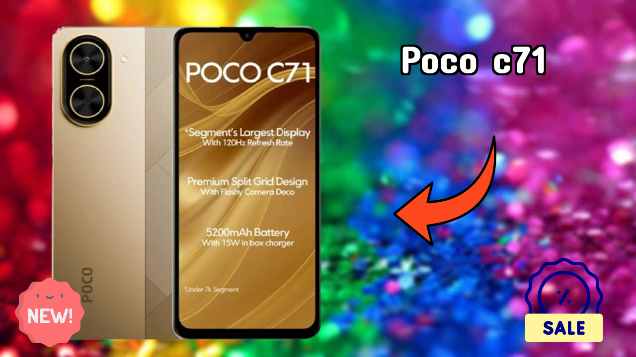 POCO C71 Display Review: IPS LCD Screen Size