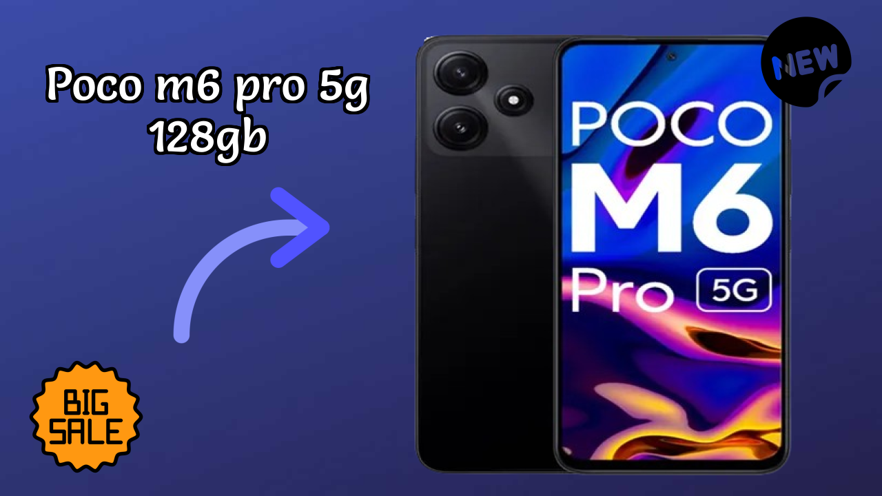 POCO M6 Pro 5G 128GB at ₹12,900 - Complete Review & Rating