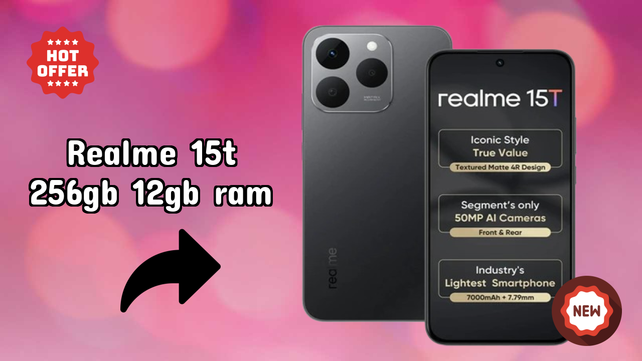 Realme 15T 256GB 12GB RAM at ₹24,499 - Worth Buying? Honest Opinion