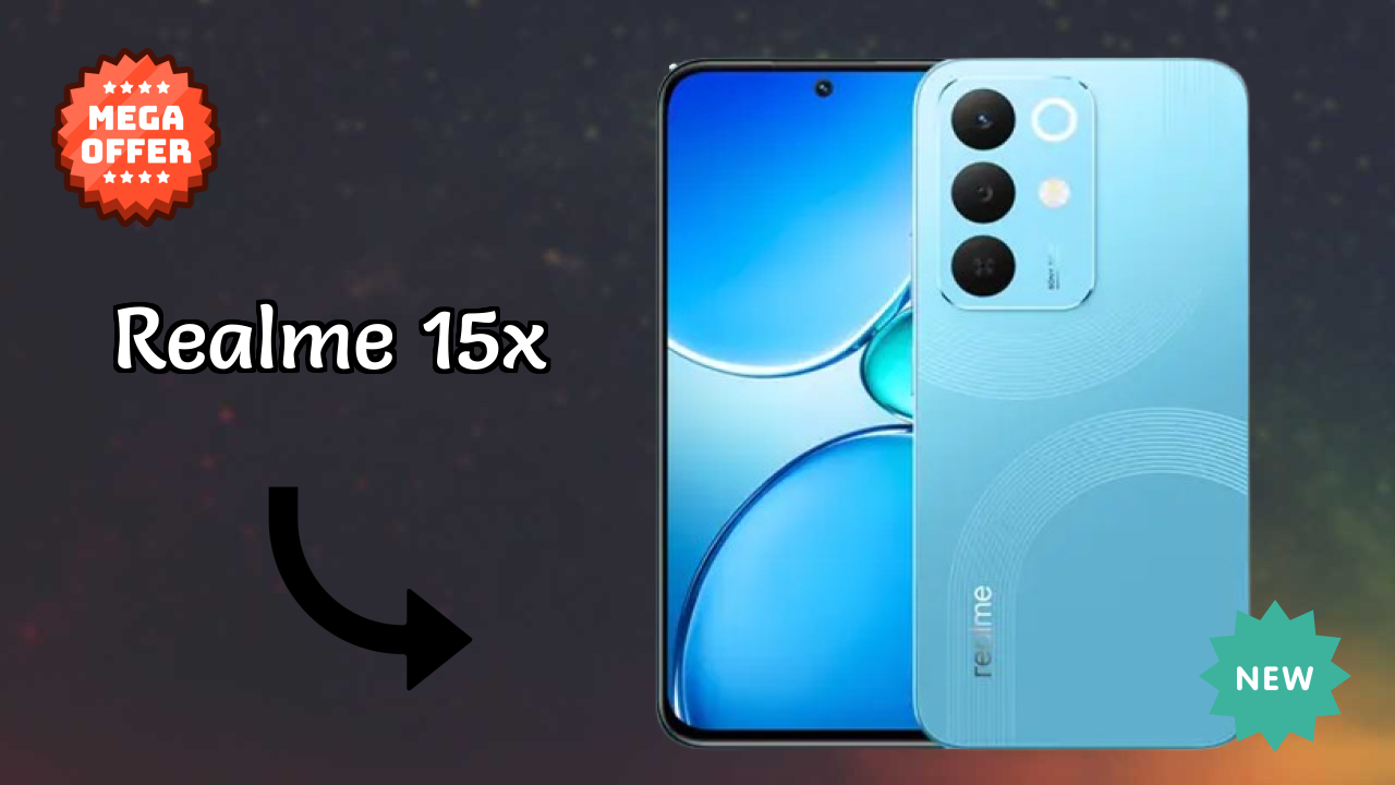 Get Realme 15x at Just ₹16,999 - Limited Time Offer!