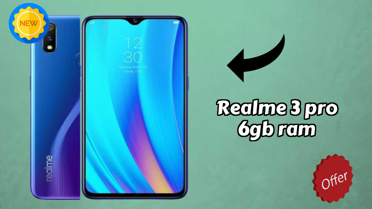 Realme 3 Pro 6GB RAM Display Review: 6.3 Inches (16 Cm) Screen Size