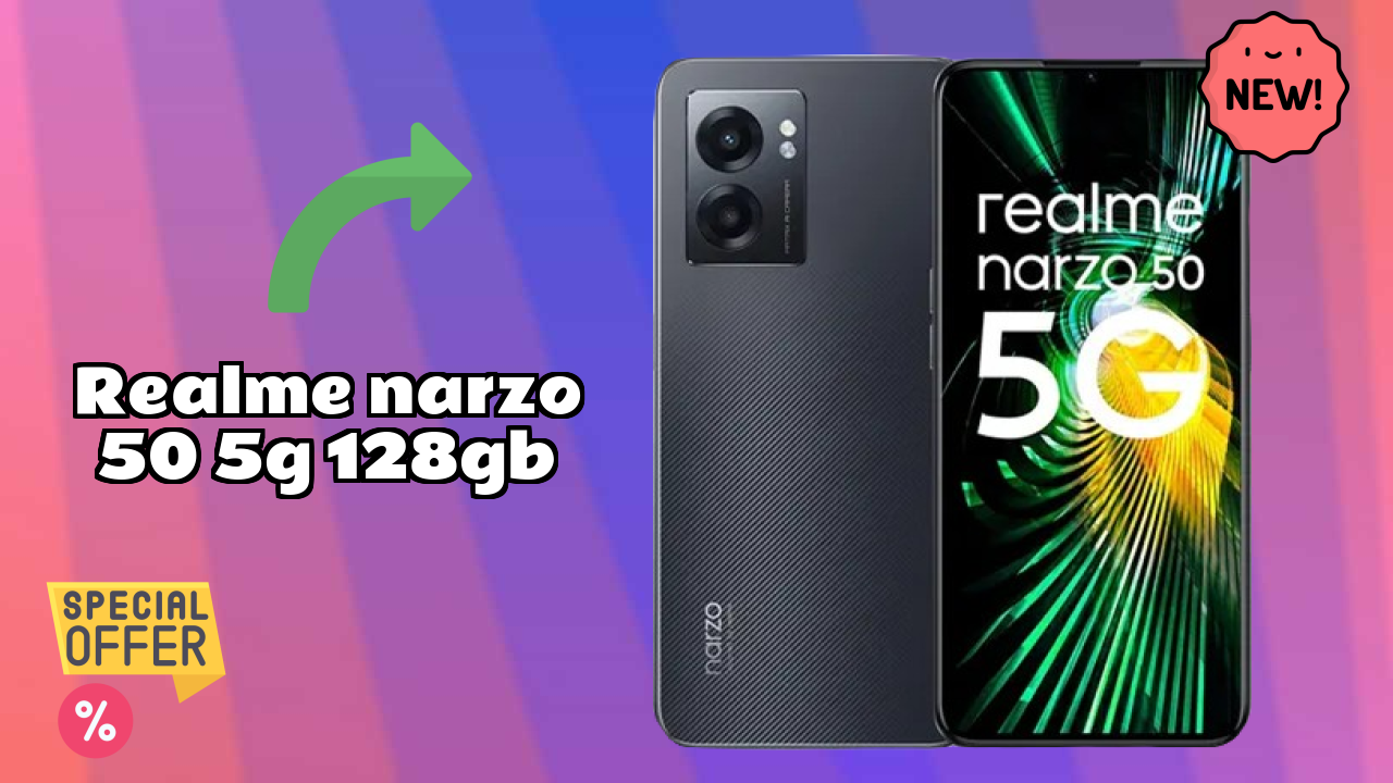 Realme Narzo 50 5G 128GB Display Analysis: 6.6 Inches (16.76 Cm) Quality