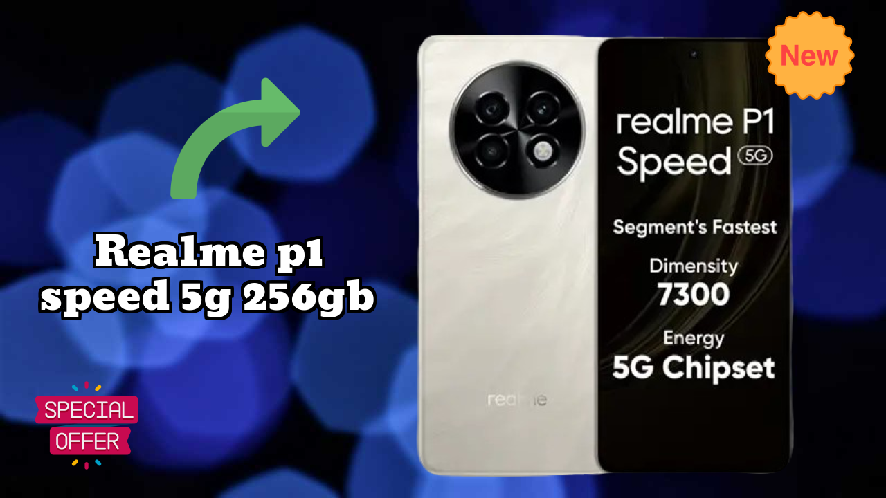 Realme P1 Speed 5G 256GB Gaming Test: MediaTek Dimensity 7300 Energy FPS Performance