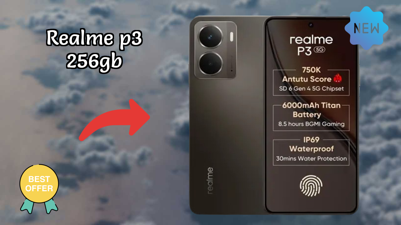 Realme P3 256GB Display Review: 6.67 Inches (16.94 Cm) Screen Test