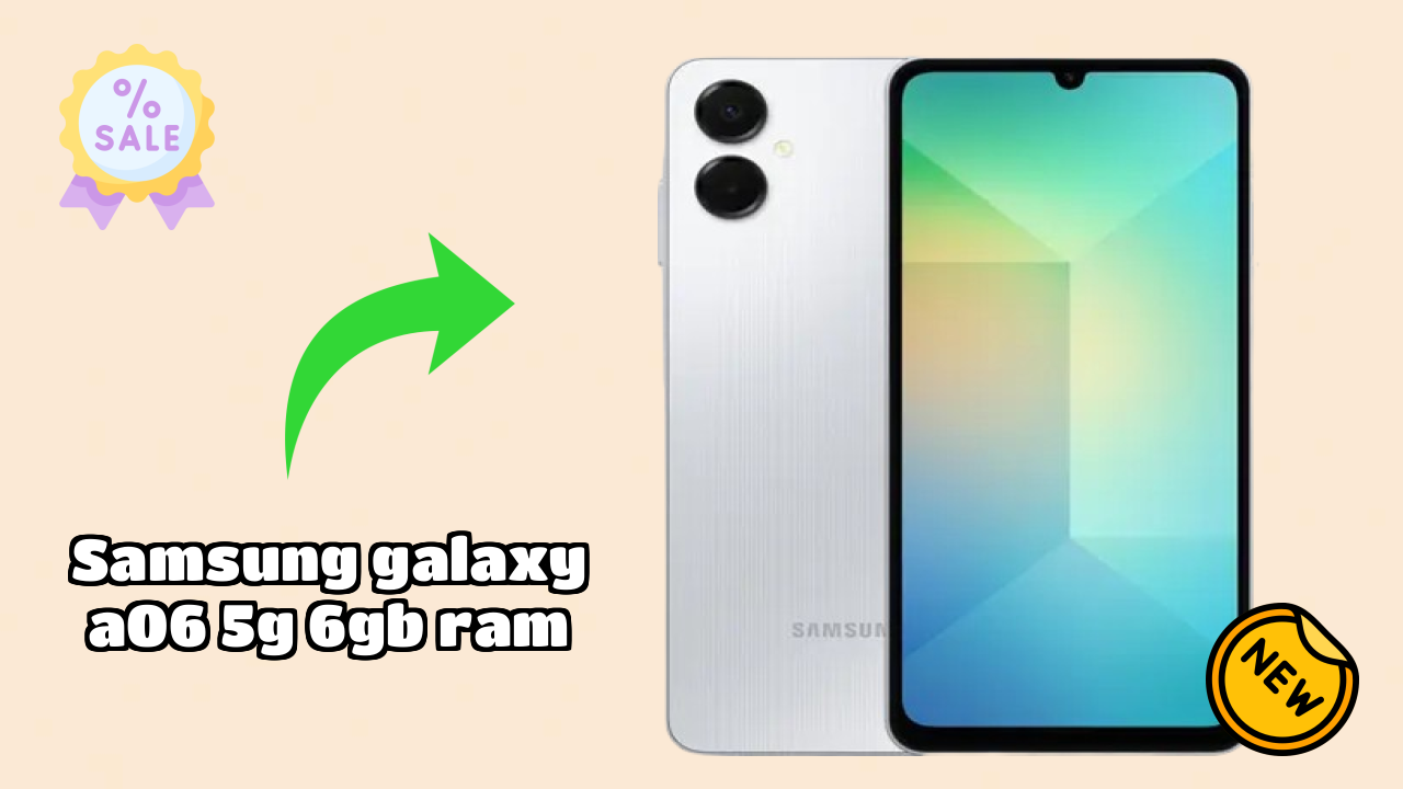 Samsung Galaxy A06 5G 6GB RAM Price: ₹12,699 - Complete Analysis