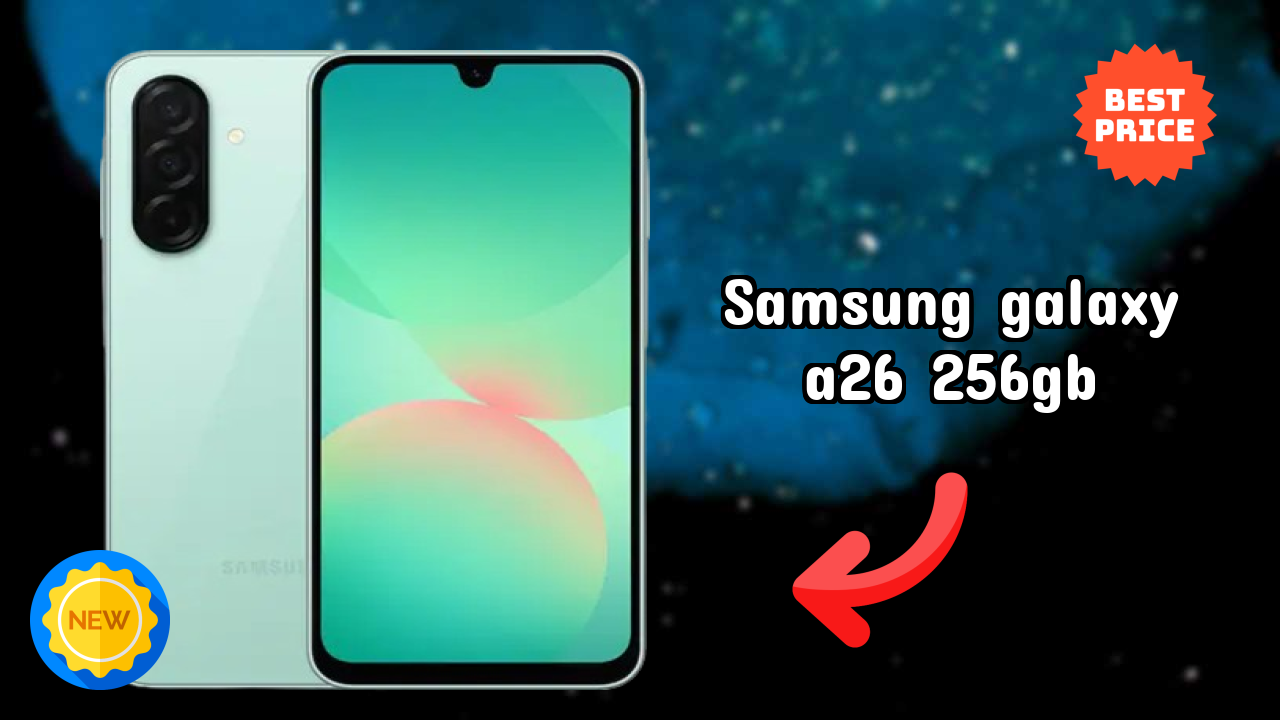 Samsung Galaxy A26 256GB Display Quality: Super AMOLED Review