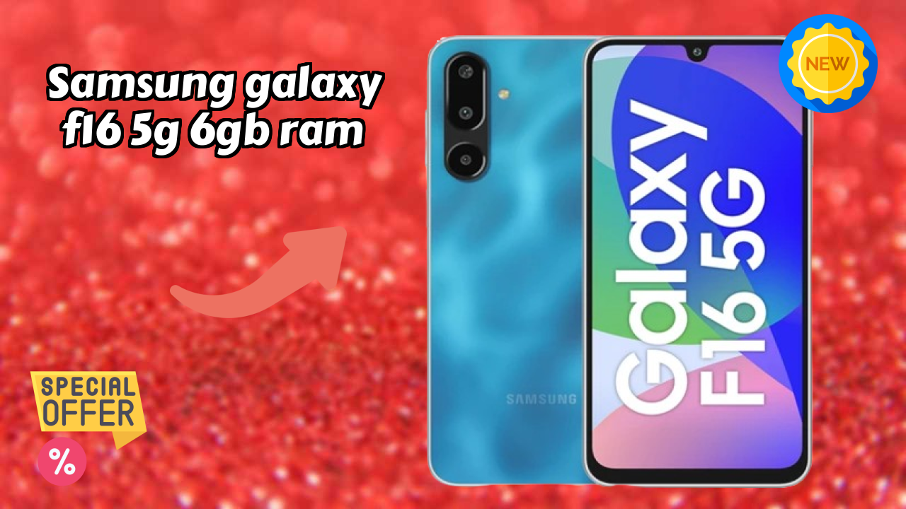 Samsung Galaxy F16 5G 6GB RAM Battery Life: 5000 MAh Charging Time