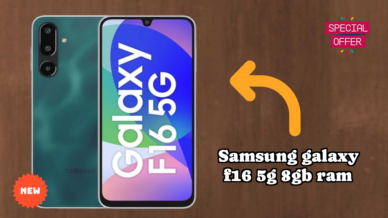 Samsung Galaxy F16 5G 8GB RAM Display Quality: 6.7 Inches (17.02 Cm) Screen Review