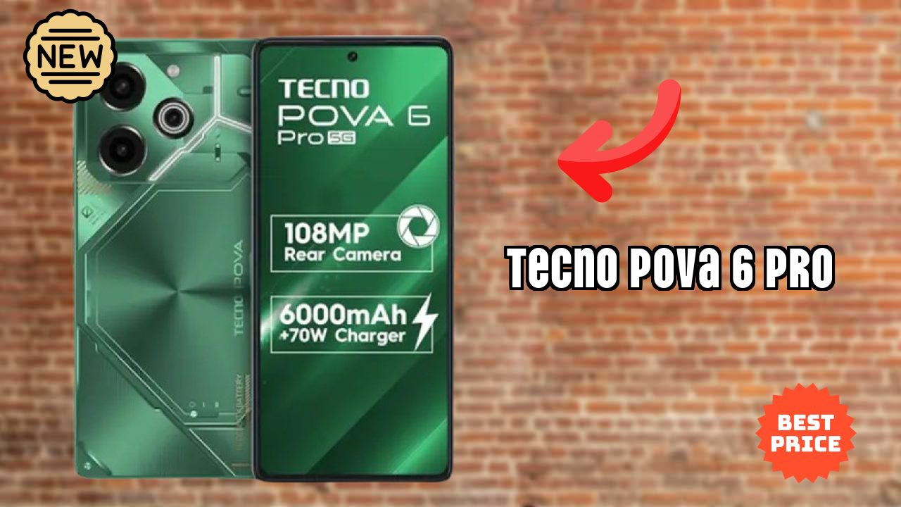 Tecno Pova 6 Pro Gaming Test: MediaTek Dimensity 6080 FPS Performance