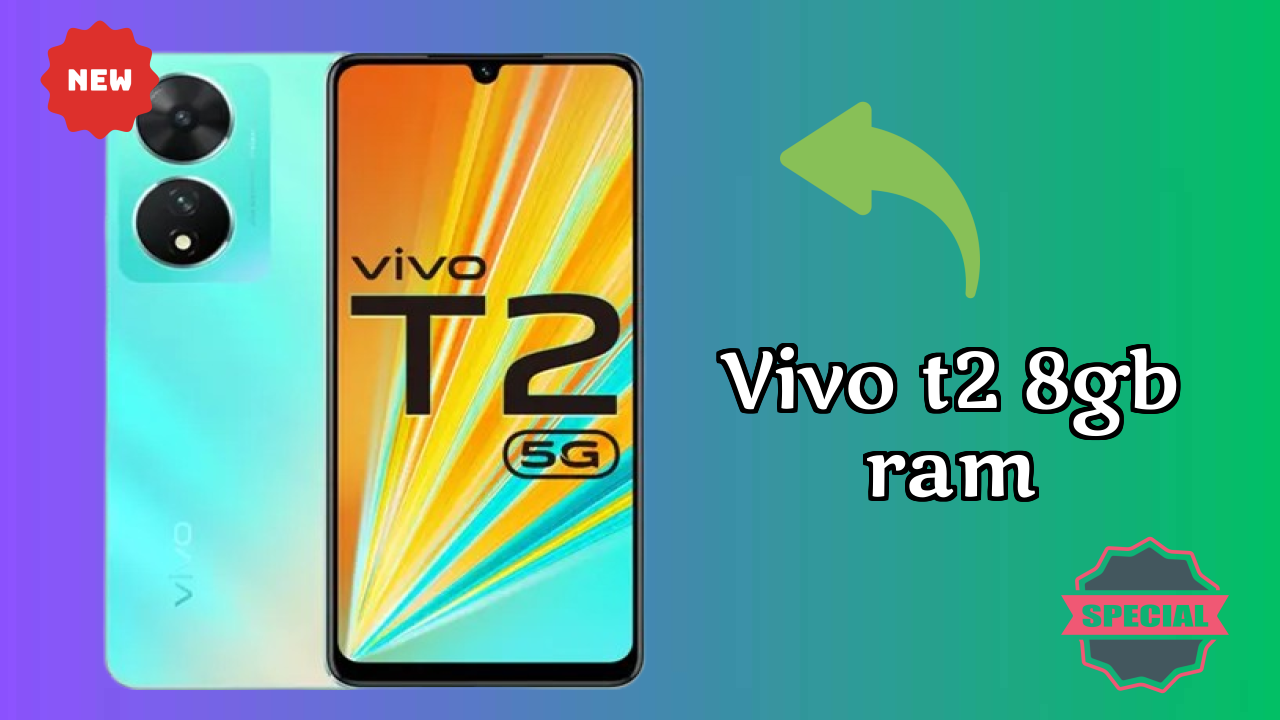 Vivo T2 8GB RAM Price Drop: Now Just ₹17,999 Available