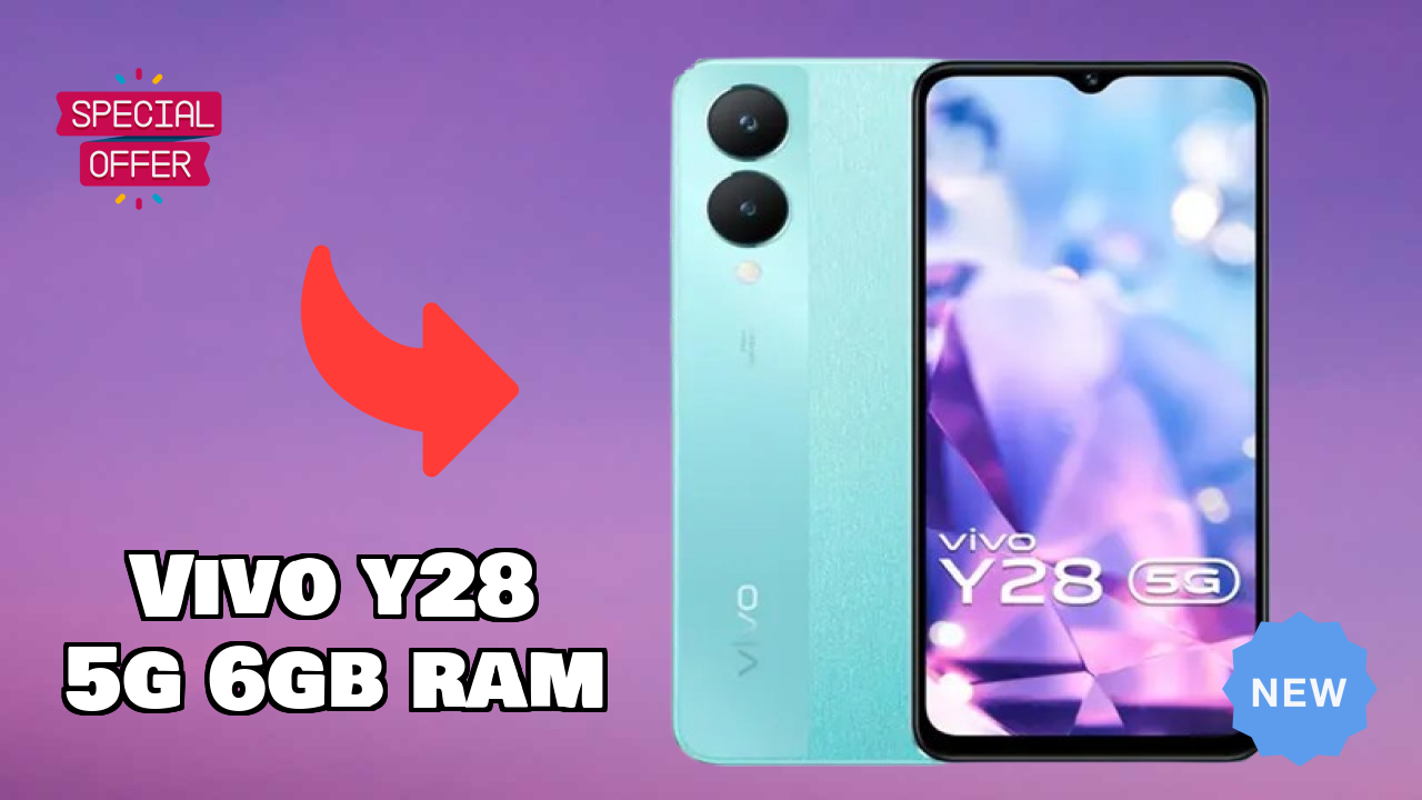 Vivo Y28 5G 6GB RAM Display Analysis: 6.56 Inches (16.66 Cm) Quality