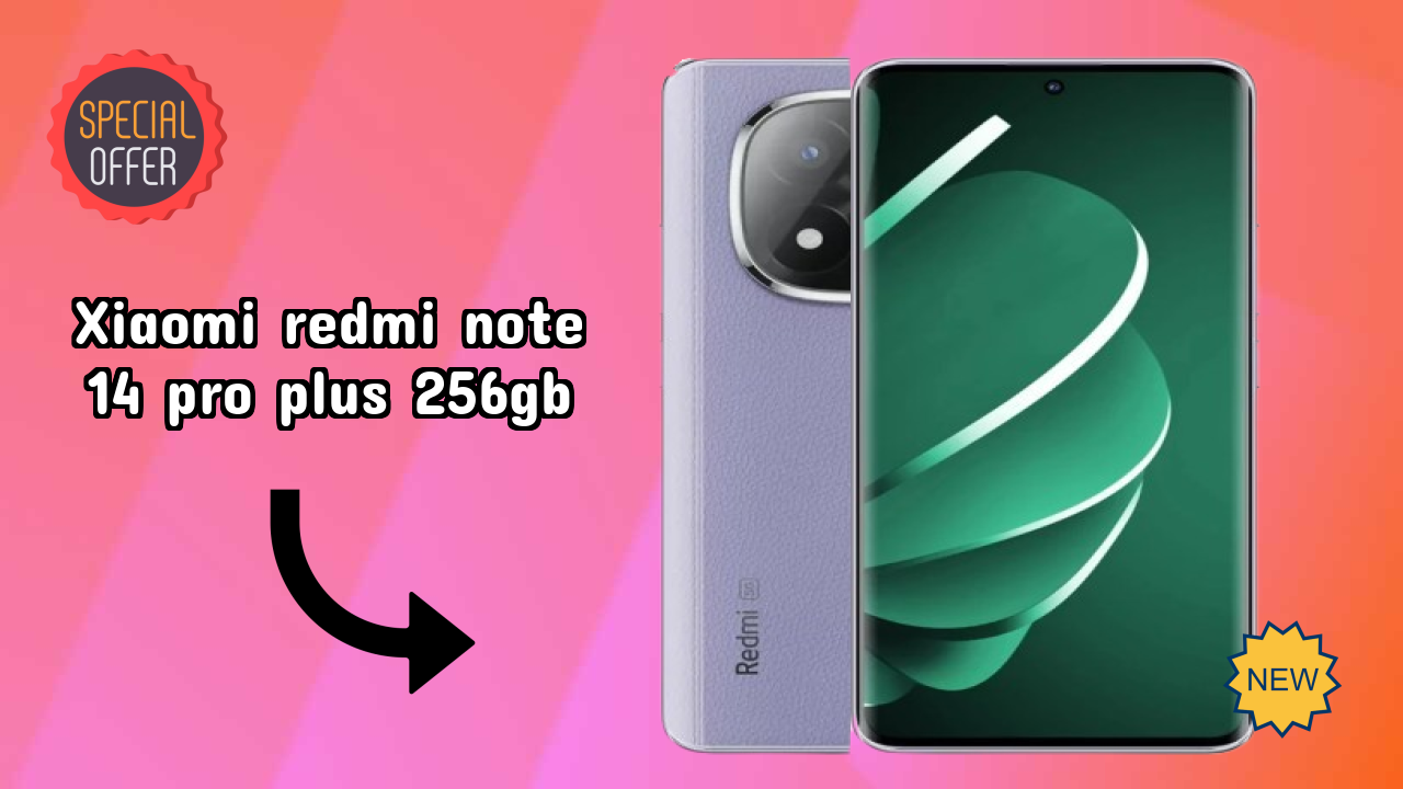Xiaomi Redmi Note 14 Pro Plus 256GB Display Size: 6.67 Inches (16.94 Cm) Screen Quality